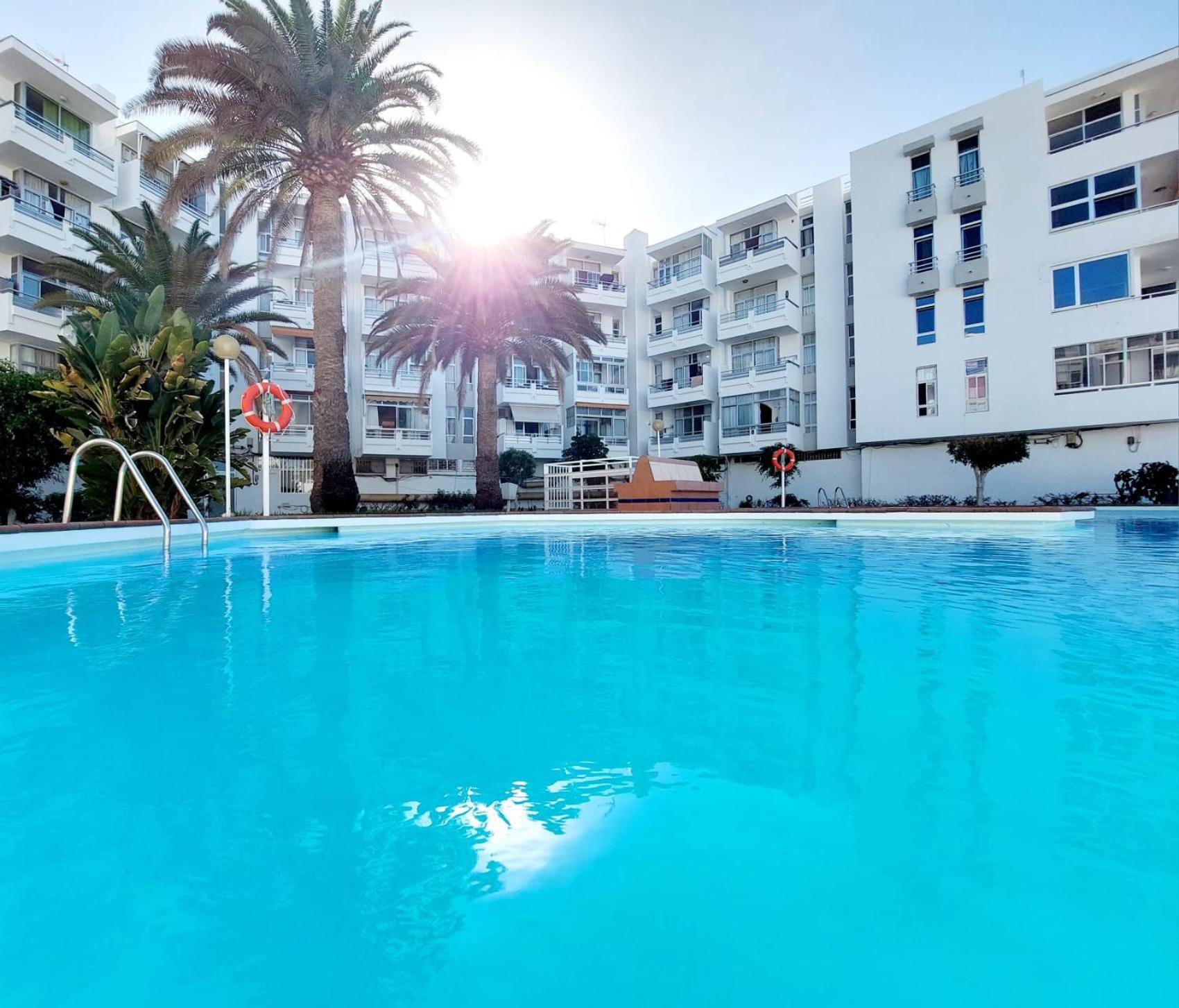 Apartamento Centrico Con Playa Y Piscina Playa del Ingles  Luaran gambar